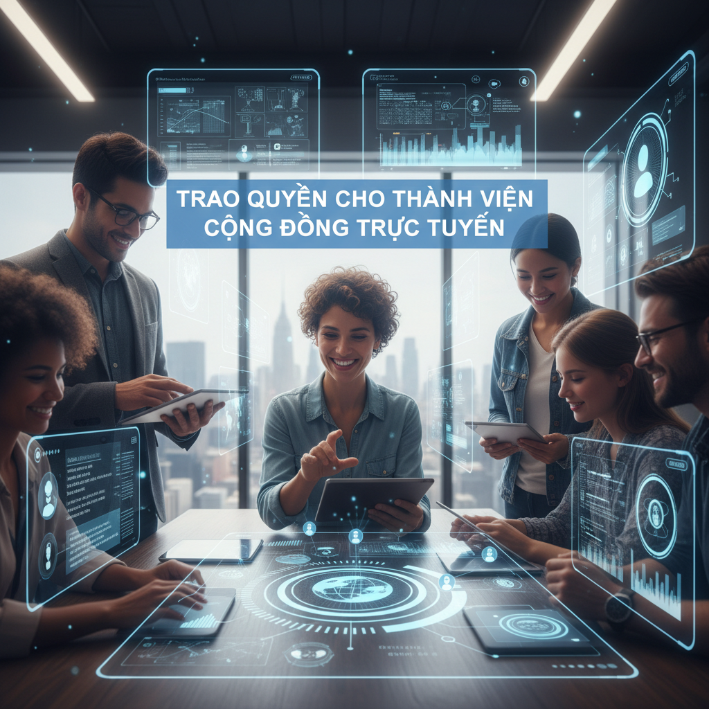 Trao quyền cho thành viên là chìa khóa để xây dựng một cộng đồng trực tuyến mạnh mẽ và bền vững