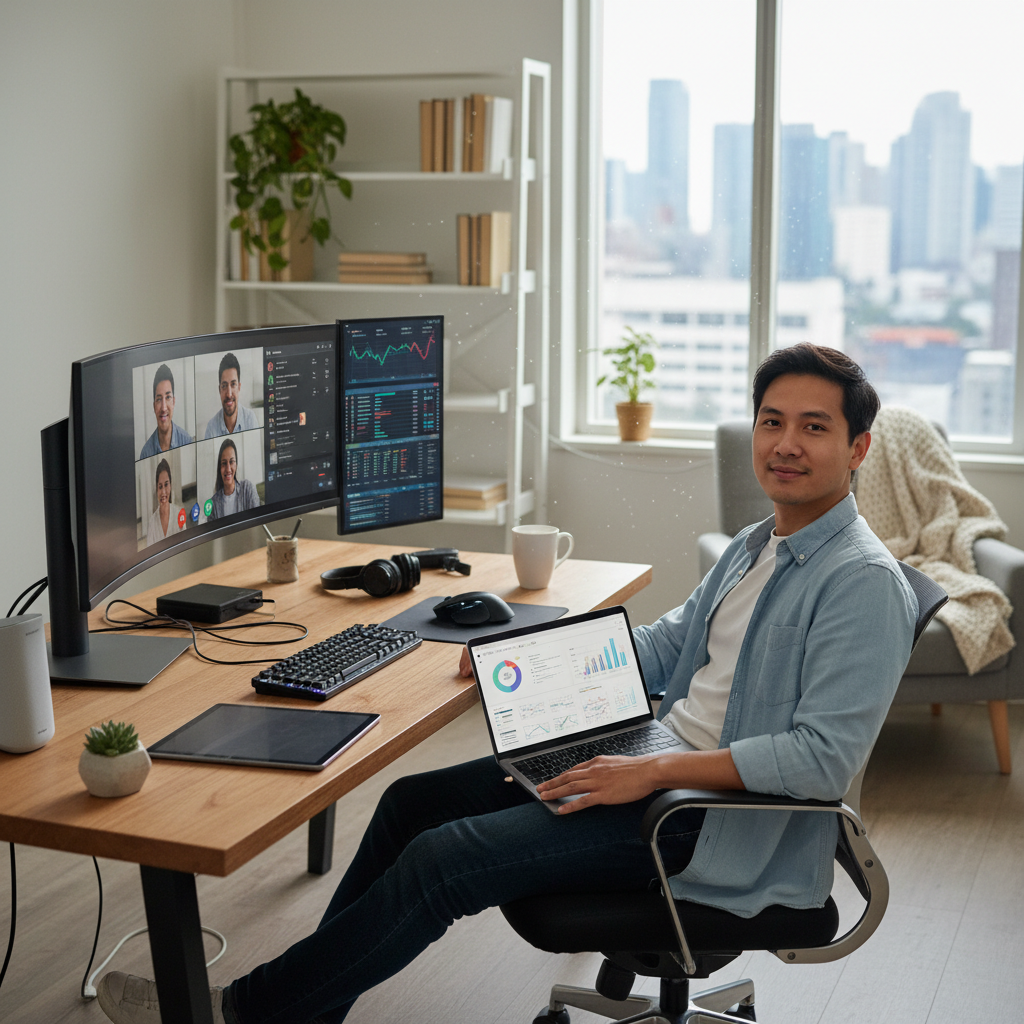 Làm việc từ xa không còn là đặc quyền của riêng ngành công nghệ mà đang mở rộng ra nhiều lĩnh vực khác nhau nhờ sự hỗ trợ của công nghệ số