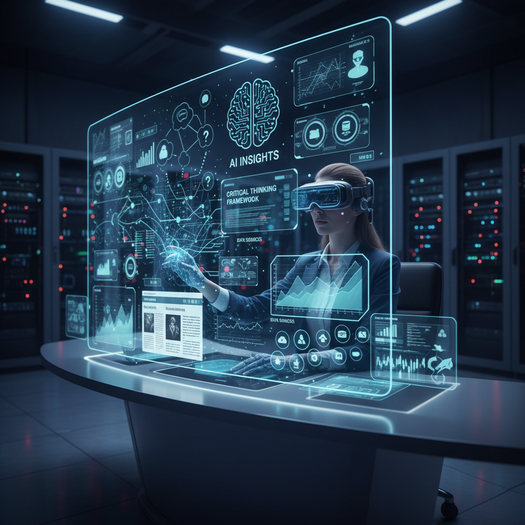 Tư duy phản biện trong kỷ nguyên AI đòi hỏi sự phân tích sâu sắc và toàn diện vượt xa sự nghi ngờ đơn thuần