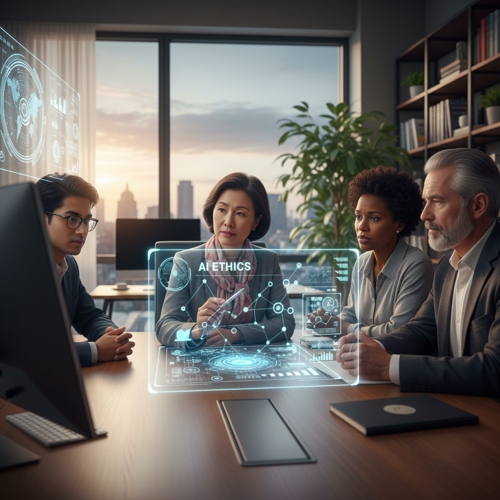 Con người phải chịu trách nhiệm đạo đức và pháp lý cuối cùng khi sử dụng và tương tác với AI đảm bảo sự công bằng và minh bạch